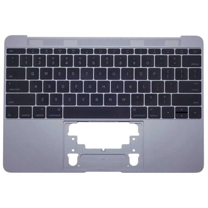 Genuine Top Case w/ Keyboard Space Gray (661-02243) A1534 2015