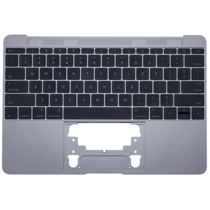 Genuine Top Case w/ Keyboard Space Gray (661-04882) A1534 2016 2017