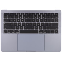 Genuine Top Case w/ Keyboard w/ Battery, Space Gray (661-07946) A1708 